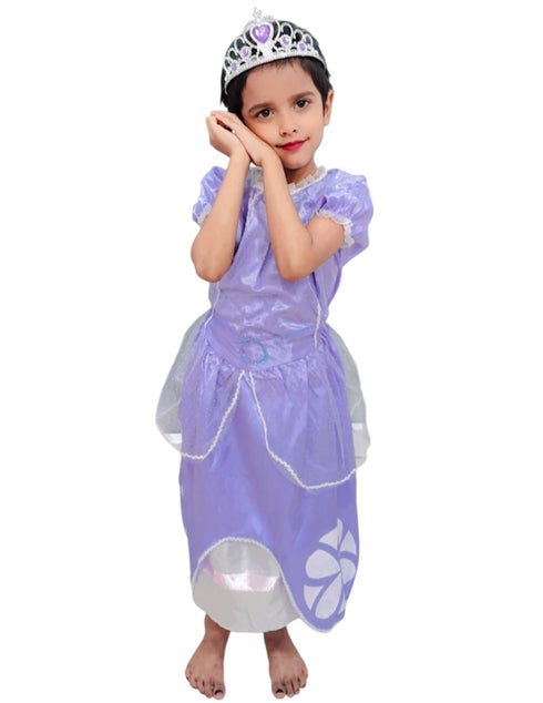 BookMyCostume Sofia The First Disney Fairytale Princess Fairy tale Kids Fancy Dress Costume